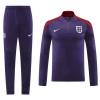 Inglaterra Navy Version Quarter Zip Sweat de Treino 2024-25
